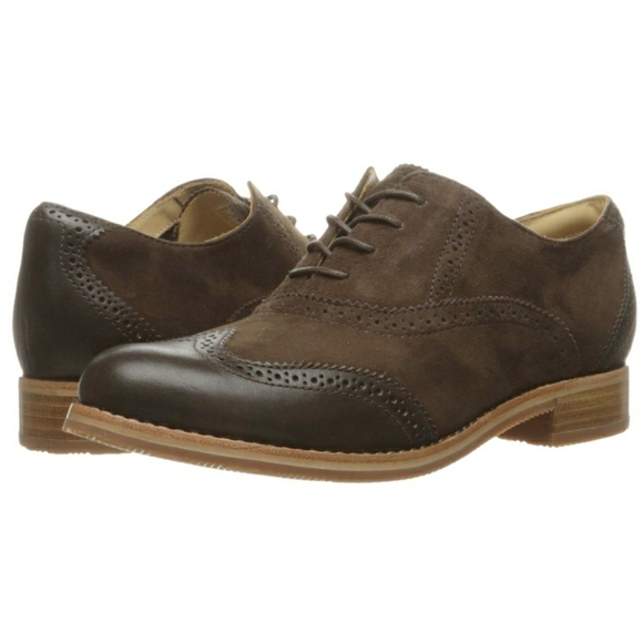 Sebago Shoes - Sebago Brown Suede Leather Claremont Oxford Shoes